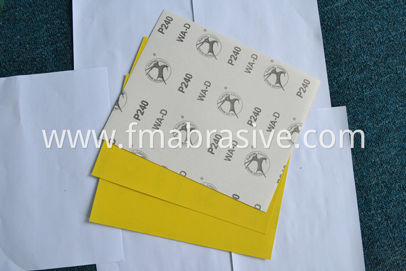 w-d abrasive paper